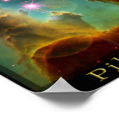 Eagle-Nebula-Poster Poster (Ecke)