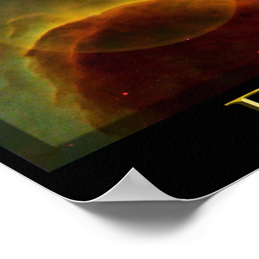 Eagle-Nebula-Poster Poster (Ecke)