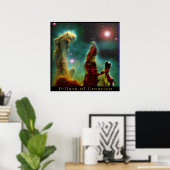 Eagle-Nebula-Poster Poster (Heimbüro)