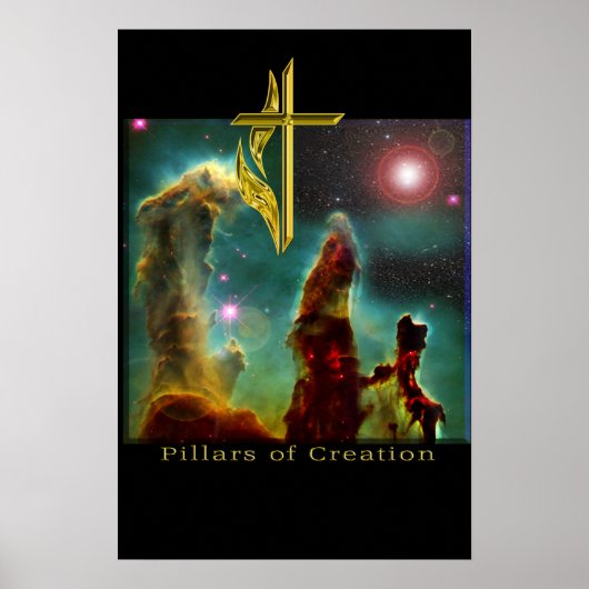 Eagle-Nebula-Poster Poster (Vorne)