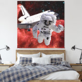 Eagle Nebula-Space-Shuttle EVA Leinwanddruck (Insitu (Schlafzimmer))