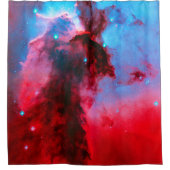 Eagle Nebula Stellar Spire Duschvorhang (Vorderseite)