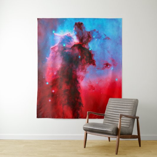Eagle Nebula Stellar Spire Large Wandteppich (Beispiel)