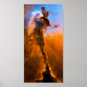 Eagle Nebula Stellar Spire NASA Hubble Space Foto Poster (Vorne)