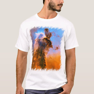 Eagle Nebula Stellar Spire NASA Hubble Space Foto T-Shirt