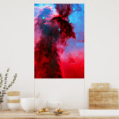 Eagle Nebula Stellar Spires Poster (Küche)