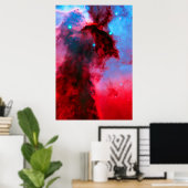 Eagle Nebula Stellar Spires Poster (Heimbüro)