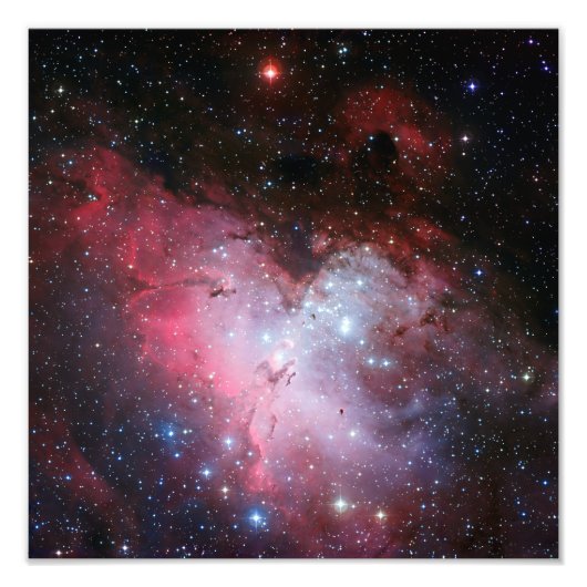 Eagle Nebula Weltraumastronomie Fotodruck (Vorne)