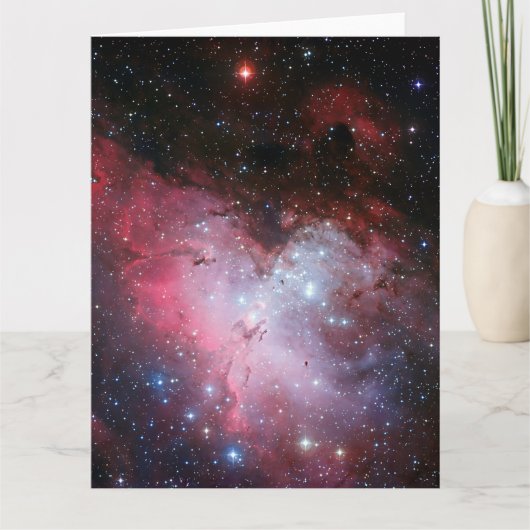 Eagle Nebula Weltraumastronomie Karte (Vorderseite)