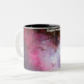 Eagle Nebula Zweifarbige Tasse (Vorderseite Links)