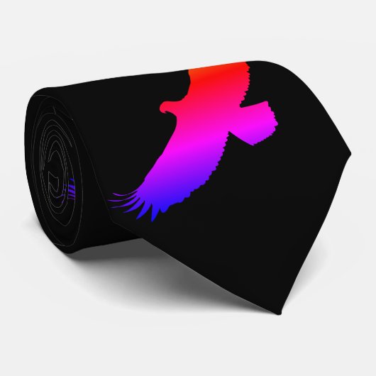Eagle Neck Tie benutzerdefinierte Farbe Krawatte (Gerollt)