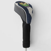 Eagle on the Green Golf Headcover (angewinkelt)