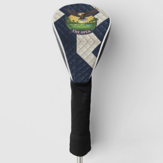 Eagle on the Green Golf Headcover (Vorderseite)