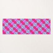 Eagle Orchid Miami Ikat Yogamatte (Rückseite (Horizontal))