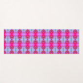 Eagle Orchid Miami Ikat Yogamatte (Vorderseite (Horizontal))