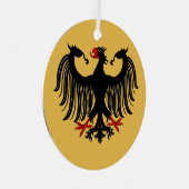Eagle Ornament Aus Metall (Vorderseite Rechts)