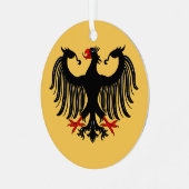Eagle Ornament Aus Metall (Vorderseite links)