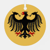 Eagle Ornament Aus Metall (Rückseite)