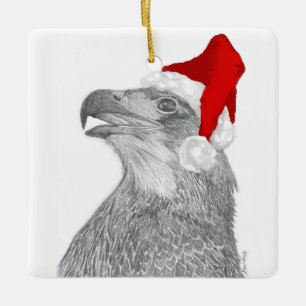 Eagle-Ornament Keramikornament