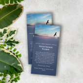 Eagle Over Mountains Blue Beileid Vielen Dank Dankeskarte