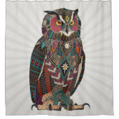 eagle owl duschvorhang (Vorderseite)