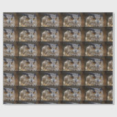 Eagle Owl Geschenkpapier (Flach)