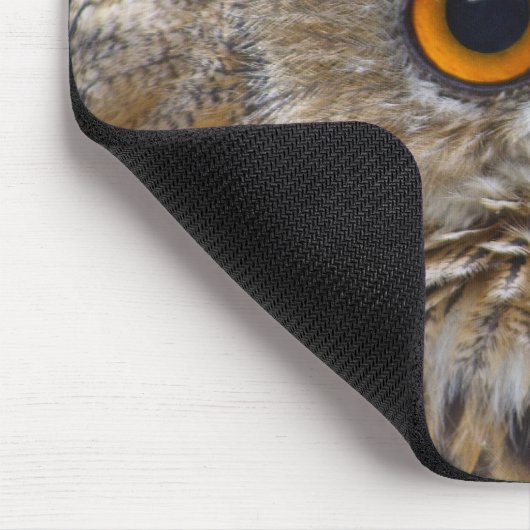 Eagle Owl Mousepad (Ecke)