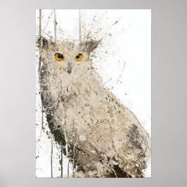 Eagle Owl Poster