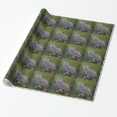 Eagle Owl Wrapping Paper Geschenkpapier (Ungerollt)