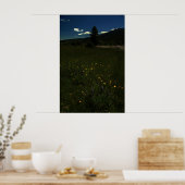 Eagle Park Wildblumen Poster (Küche)