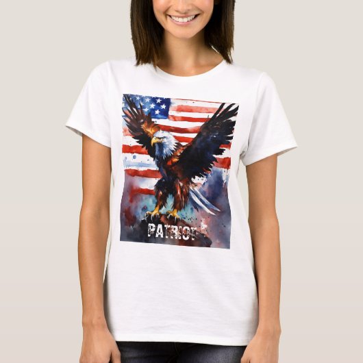 Eagle Patriot Vintag T - Shirt (Vorderseite)