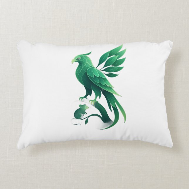 Eagle Pattern Pillow Dekokissen (Vorderseite)