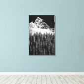 Eagle Peak Leinwanddruck (Insitu (Holzboden))