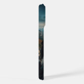 Eagle Perched on Rocky Terrain iPhone Hülle (Rechte Seite)