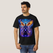 Eagle Phoenix Einheit und Meditation T - Shirt (Vorne ganz)