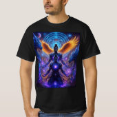 Eagle Phoenix Einheit und Meditation T - Shirt (Vorderseite)
