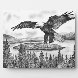 Eagle Plaque Fotoplatte
