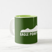 Eagle Point bitte Zweifarbige Tasse (Vorderseite Links)