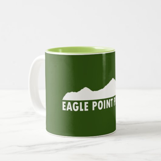 Eagle Point bitte Zweifarbige Tasse (Vorderseite Links)