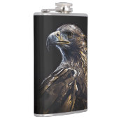Eagle Portrait Art Collection Flachmann (Rechts)