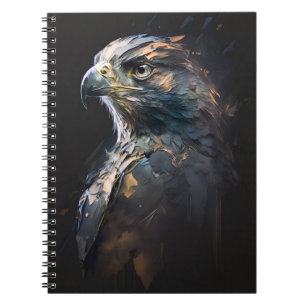 Eagle Portrait Art Collection Notizblock
