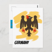 Eagle Postkarte (Vorne/Hinten)