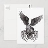 Eagle Postkarte (Vorne/Hinten)