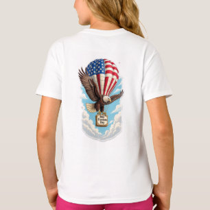 Eagle Power – 4. Juli Kinder T-Shirt