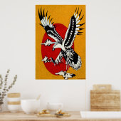 Eagle Print Poster (Küche)