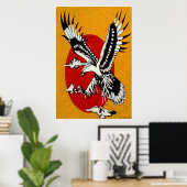 Eagle Print Poster (Heimbüro)