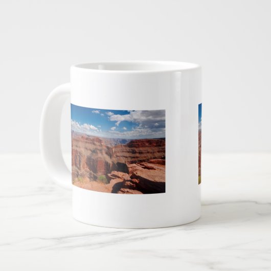 Eagle-Punkt Jumbo-Tasse (Vorderseite Links)