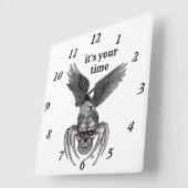 Eagle Quadratische Wanduhr (Winkel)