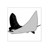 Eagle Ray Gummistempel (Prägung)