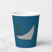 Eagle Ray Pappbecher (Vorderseite)
